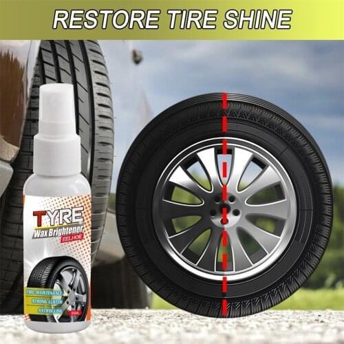 50ml Car Multifunctional Waxing Tire-wheel dedicated Car Tire Wax Brightener Strong Decontamination car accessories