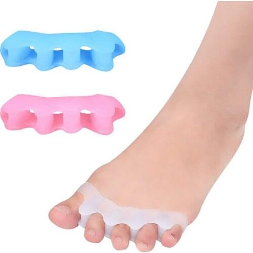 75 Pairs Wholesale Toe Stretcher Toe Separators Soft Silicone Toe Spreaders for Bunion Foot Pain Relief and Stretching Caretras