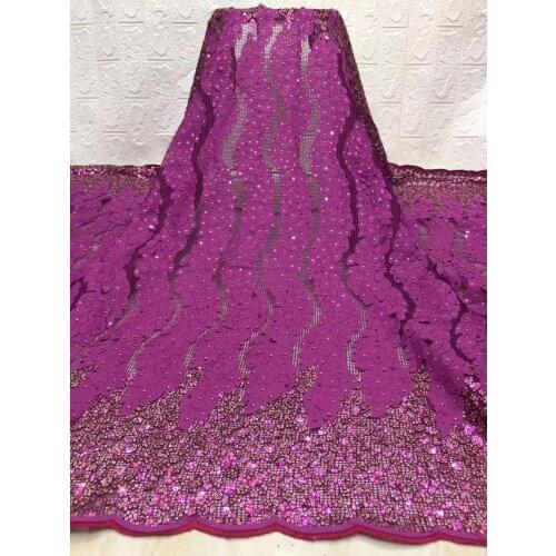 African Lace Fabric 2021 Embroidery Nigeria Lace Fabric Bridal Party High Quality French Tulle Lace Fabric D36111