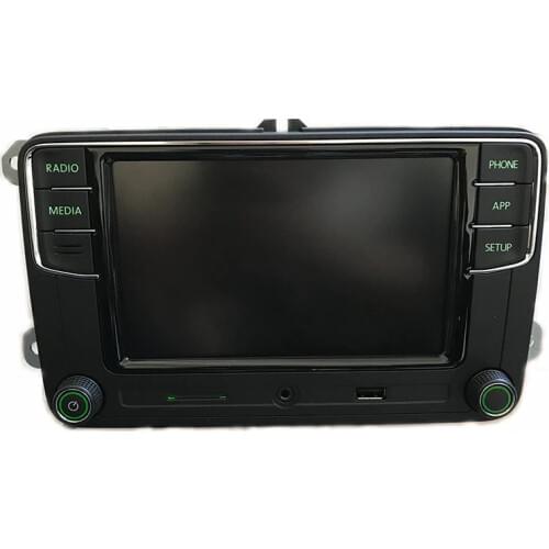 English Language Green backlight 187B RCD330 Plus CarPlay Radio MIB 6.5 For Octavia A5 For fabia 6RD 035 187 B