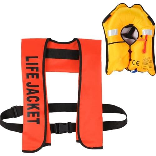 Automatic Inflatable Life Jacket Professional Adult Swiming Fishing Life Vest Swimwear Water Sports Swimming Survival Jacket