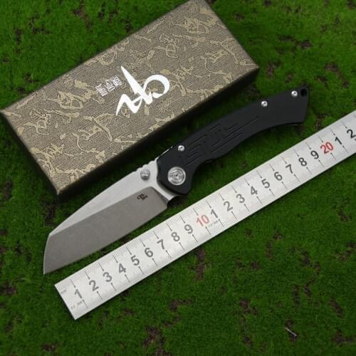 CH New Gift folding knife toucans D2 blade ball bearing washer G10 handle outdoor camping hunting pocket knife EDC tools