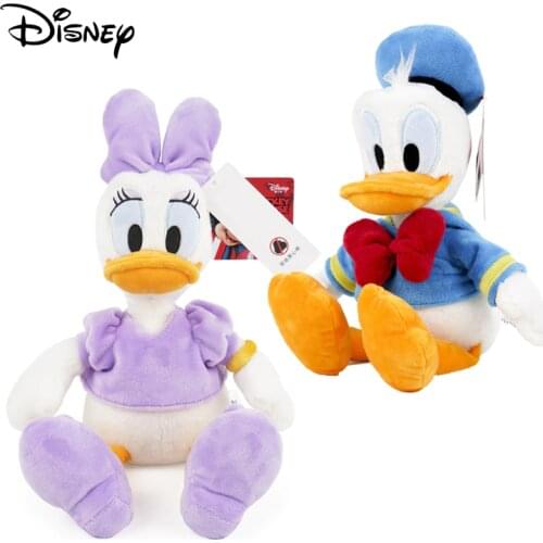 Disney Kawaii Plush Toy Donald Duck and Daisy Plush Doll Anime Plush Kids Birthday Gifts Christmas