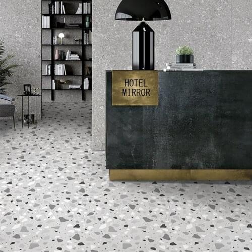 Funlife®40x250cm Terrazzo Wall Sticker Waterproof Oil Proof Decorative Wallpaper for Living Room Bathroom Kitchen Home Decor
