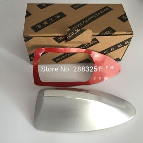HOT Car Roof Shark Fin Radio Signal Aerial Styling for fiat punto 500 bravo freemont stilo panda ducato Car accessories 1PCS