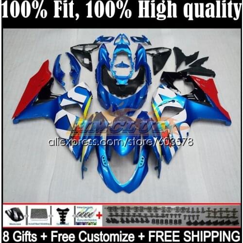 Injection For SUZUKI GSXR1000 K9 GSXR-1000 09 10 11 12 13 14CL.124 GSXR 1000 2011 2012 2013 2014 2015 2016 Fairings Stock blue