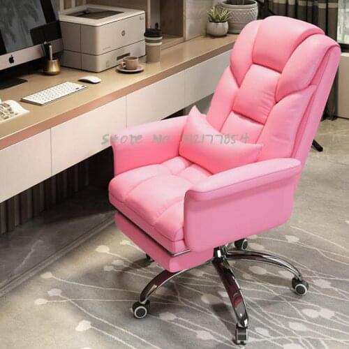 Computer Chair Home Comfortable Sedentary Sofa Chair Backrest Boss Chair High-end Gaming Live Seat Office Swivel Chair