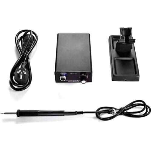 T12 Soldering Station Digital Electronic Welding Iron Tips With Power Supply Adapter MINI DIY Tools