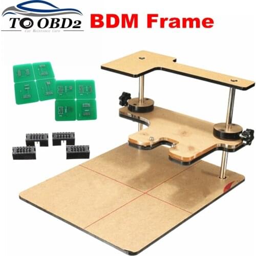 Full Adapters Auto ECU Programmer BDM Frame High Quality Works For BDM Programmer Supports For 7.020 5.017 BDM100 FGTECH etc