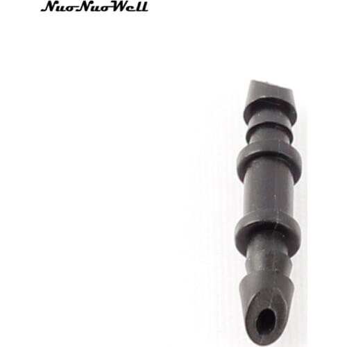 30pcs NuoNuoWell 4/7mm Hose Barbed Straight Connector Hose Repair Connector for Micro Irrigation Drip System Pot Dropper