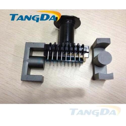 Tangda EC49 core EC Bobbin magnetic core + skeleton 9+9 pin sewing Transformers Inductors ertical