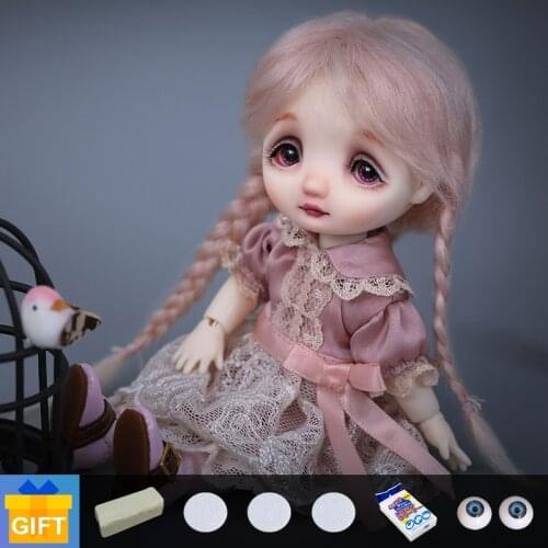Shuga Fairy Nico doll bjd 1/8 dolls movable joint fullset complete professional makeupToy Gifts movable joint doll