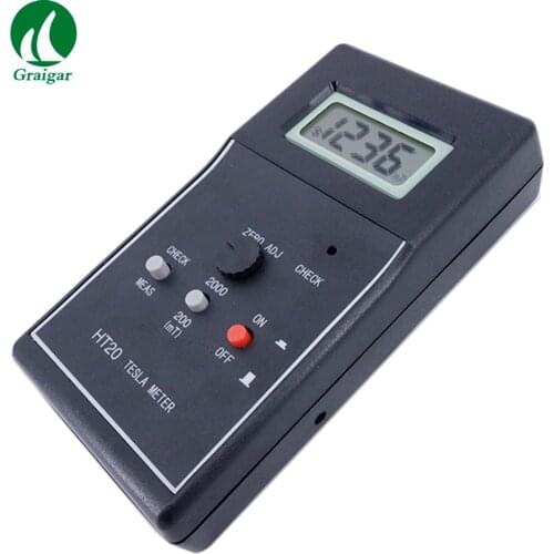 HT-20 Digital Gauss Meter Range: 0~200mT~2000mT