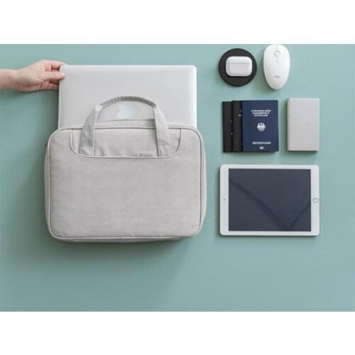 Laptop Handbag for Ipad 9.7 10.2 10.5 11 12.9 Inch Case Tablet Storage Bag for Macbook Pro 13 Inch Protective Bag Briefcase