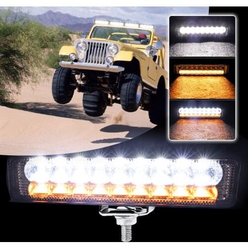 LED Work Light Bar Driving Lamp Portable Waterproof LED Flood Lights for Outdoor Camping Hiking Emergency Car Repairing Car SUV