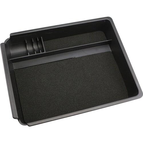 Foal burning ABS Central Armrest Storage Box Pallet Container for Volkswagen VW Tiguan 2010 2011 2012 2013 2014 2015 Parts