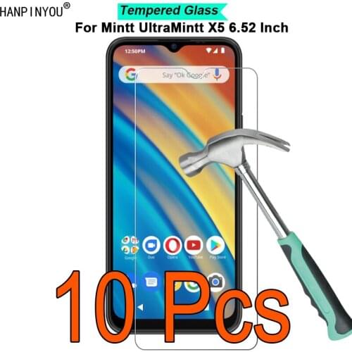 10 Pcs/Lot For Mintt UltraMintt X5 9H Hardness 2.5D Ultra-thin Toughened Tempered Glass Film Screen Protector Protect Guard
