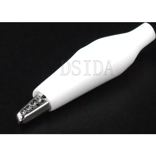 10PCS 35mm 3.5cm White Alligator Clip Power Clamp Test Clip Power Clip