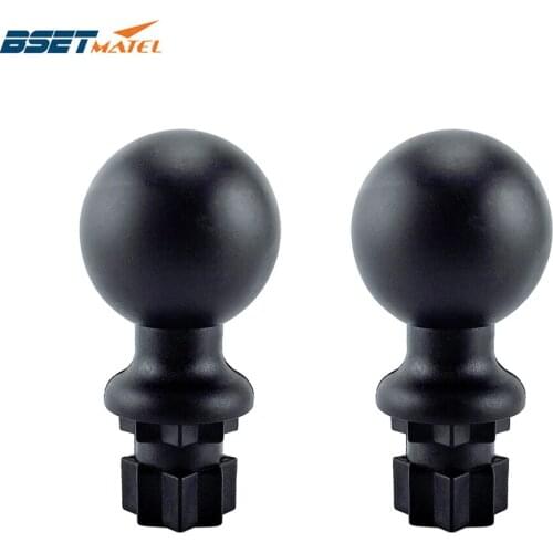 2X Nylon Kayak Ram Mount Base Track Mounting Base for Ram Fishing Rod Rack Pole Holder Kayak Canoe Boat Sailboats Accessories