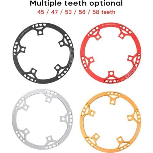 2020 Litepro Ultralight 130 BCD 45T 47T 53T 56T 58T A7075 Alloy BMX Chainring Folding Bicycle BMX Chainwheel Bike Crankset Tooth