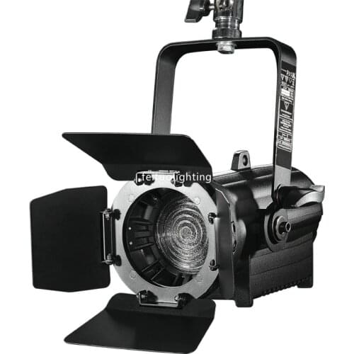 2019 New 60w Mini Zoom Led Fresnel Light WW Or CW Die-Casting Aluminum Led Spotlight No Noise Fan Focus Mini Fresnel Stage Light