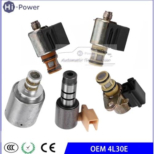 5PCS/ set 4L30E Transmission Solenoid Kit for Isuzu Trooper Rodeo Passport 1990-99 OEM 4L30E
