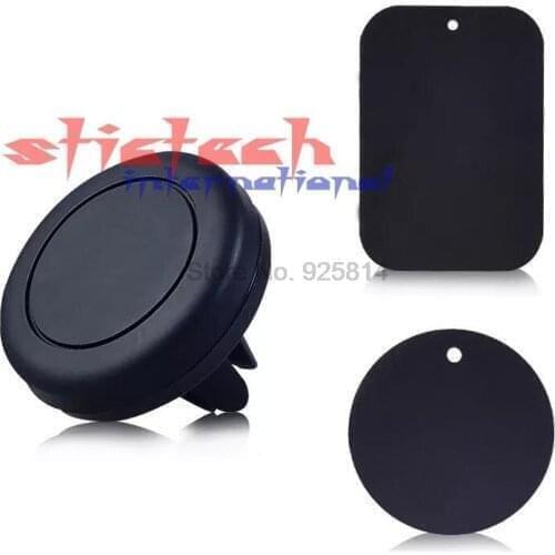 By dhl or ems 500 sets Auto Car Holder Mini Air Vent Outlet Mount Magnet Magnetic Phone Mobile Holder