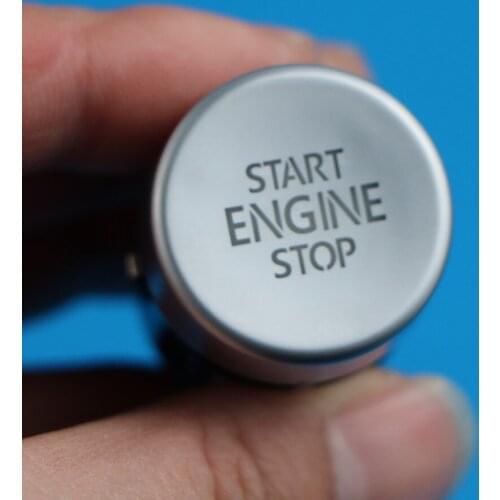 5ND959839 New Chrome Start Stop Button Engine Switch For VW Tiguan 2008-2016 Sharan 2011-2016 7N 5N0959839