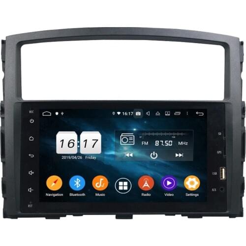 CarPlay IPS PX6 8" Android 10 Car DVD GPS for Mitsubishi Pajero V97 V93 2006-2016 Stereo Radio Bluetooth 5.0 WIFI Easy Connect