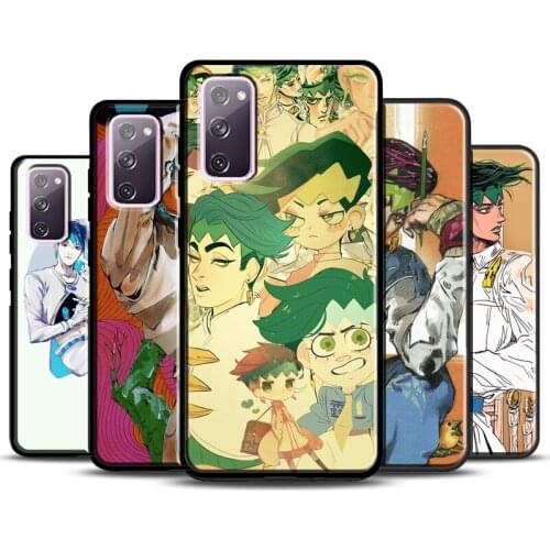 Rohan Kishibe JoJos Bizarre Anime Case For Samsung S20 FE S8 S9 S10 Plus Cover Case For Galaxy S21 Ultra Note 20 9 10