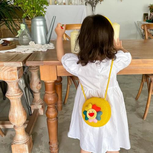 Kids Girl Cute Cartoon Coin Purse Handbag Children Wallet Small Coin Bag Handbag Round Zipper Bag