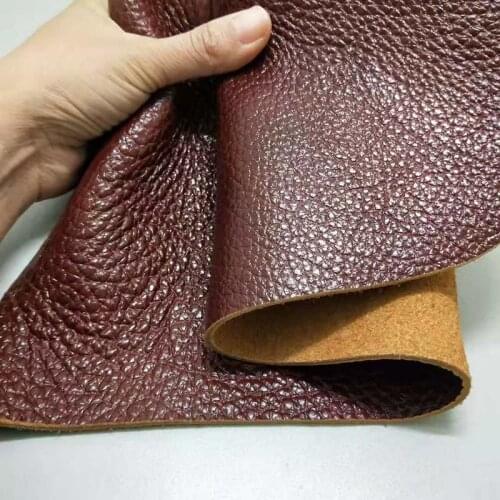 Cowhide Thickness 3mm Leather First Layer Cowhide Red Brown Whole Cowhide Sofa Cushion Mattress Cowhide Mat Leather