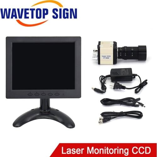 WaveTopSign Laser Welding Machine Monitoring CCD System With Cross Red Dot Laser Surveillance System HD