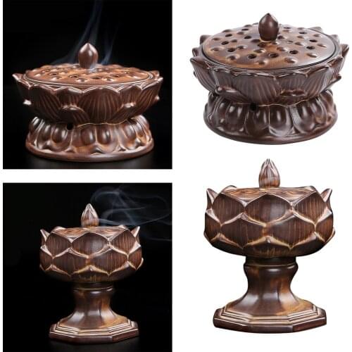Title:Creative Ceramic Incense Censer Stick Burner Lotus Holder Incense Burner Home Decor Office Fragrance Accessories Gift