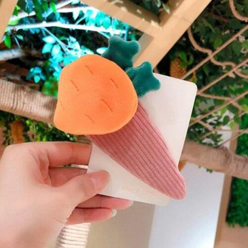 New Fashion Girls Bows BB Clips Plush Hair Clip Colorful Plush Girls Sweet Hairgrip Children Hairpins Hair Accessories 5 Colors