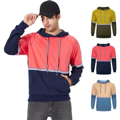 New Outdoor Sport Windbreaker Mens Winter Thermal Running Hoodies Workout Jacket Sportwear Fashion Patchwork Hoodies Sweatshirt