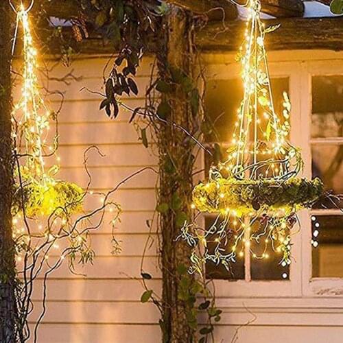 Christmas Icicle Lights fairy string Branch lights for tree Wedding Party indoor outdoor Holiday Garden Decoration
