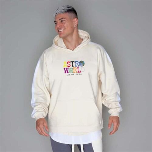 TRAVIS SCOTT ASTROWORLD WISH YOU WERE HERE HOODIES fashion letter ASTROWORLD HOODIE streetwear Man woman Pullover Sweatshirt