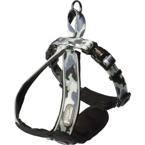 Dog Harness Pet Training Vest With Adjustable Heavy Duty Nylon Chest Strap For Large Medium Small Dogs