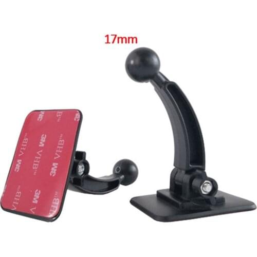 Universal Car Holder Base Disk 17mm Ball Head 3M Sticker Gravity Support Car Phone Holders Accessories