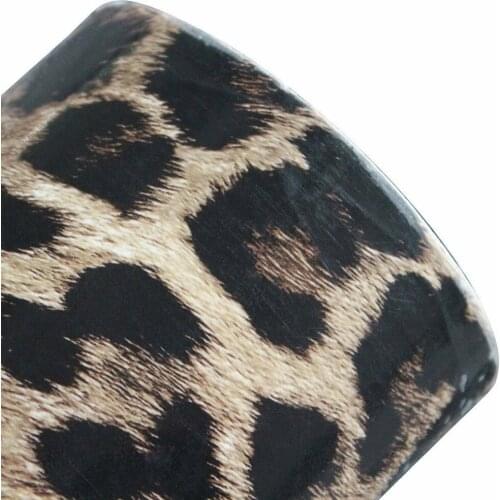 5Mx1.52M Leopard Print Texture Car Body Vinyl Wrap Sticker Decals Roll Air Release Films with Bubble Free Channel