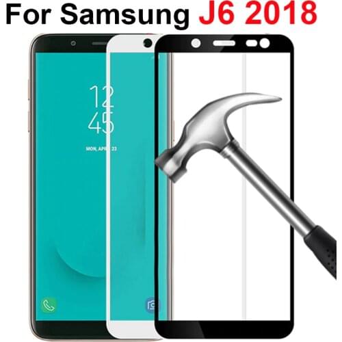 For samsung J6 tempered glass on the for samsung galaxy J6 2018 plus Screen Protector J 6 J600 J600F J600G Protective Glass film