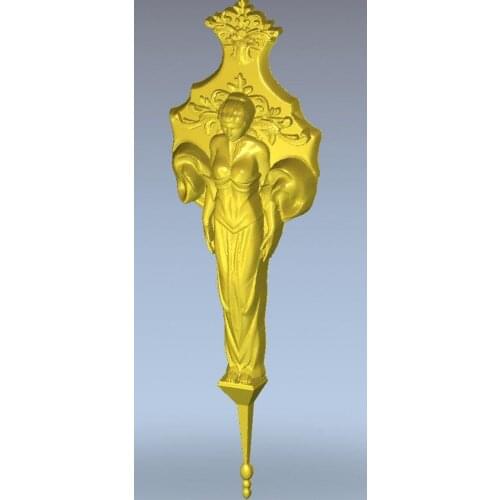 3d model relief for cnc in STL file format Virgo on the steeple--13