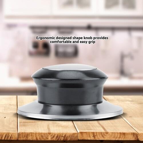 5Pcs Replaceable Stainless Steel Pan Pot Glass Lid Cover Handle Knob Handgrip Grip Holding Cookware Kitchen Utensil Tool