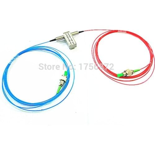 Free Shipping 1x1 Mechanical Fiber Optic Switch FC/APC Connector