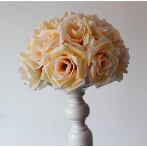 Free shipping 20CM*10pcs Pomander rose ball wedding kissing flower ball party/home decoration flower
