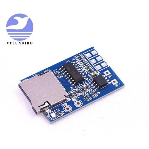 CFsunbird GPD2846A TF Card MP3 Decoder Board 2W Amplifier Module