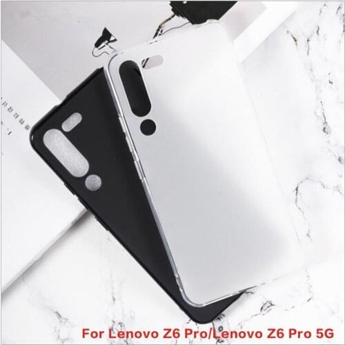 For Lenovo Z6 Pro Case Luxury Pudding Frosted Soft Silicone TPU Case For Lenovo Z6 Pro 5G Cover Phone Shell Coque Fundas