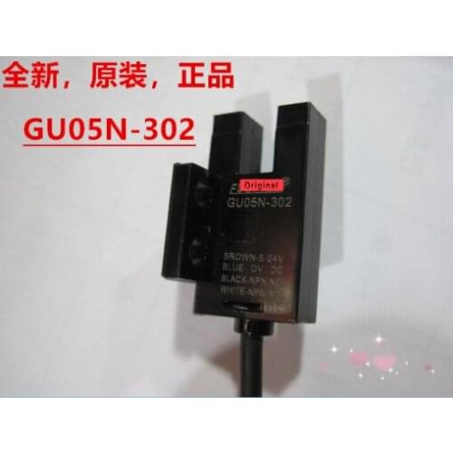 2PCS GU05N-302 303 304 305 306 307 Slot Photoelectric Switch Sensor 100% New & Original