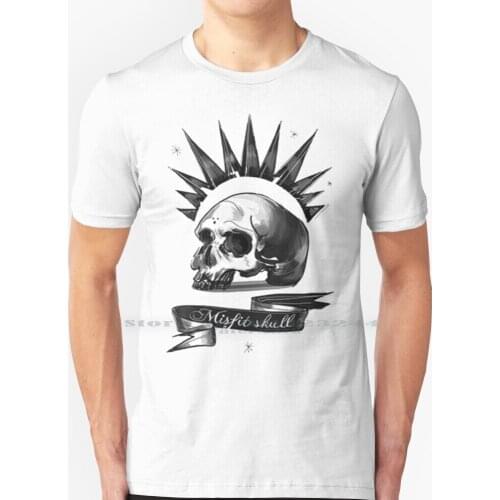 Mistic Skull T Shirt 100% Pure Cotton Life Is Strange Mistic Skull Creative Trending Vintage Cool Gift Euro Us Size Big Size